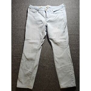 Universal‎ Thread Mid Rise Skinny Jeans Women's Size 14/32 Blue